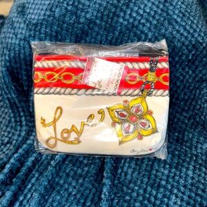 NWT Brighton, glitter, and go pouch